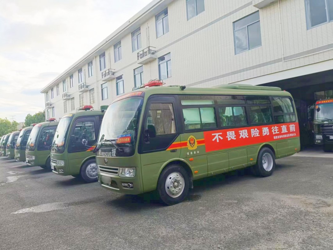 永利皇宫官网专用车森林消防车辆专项巡检行动中，全力筑牢森林“防火墙”！