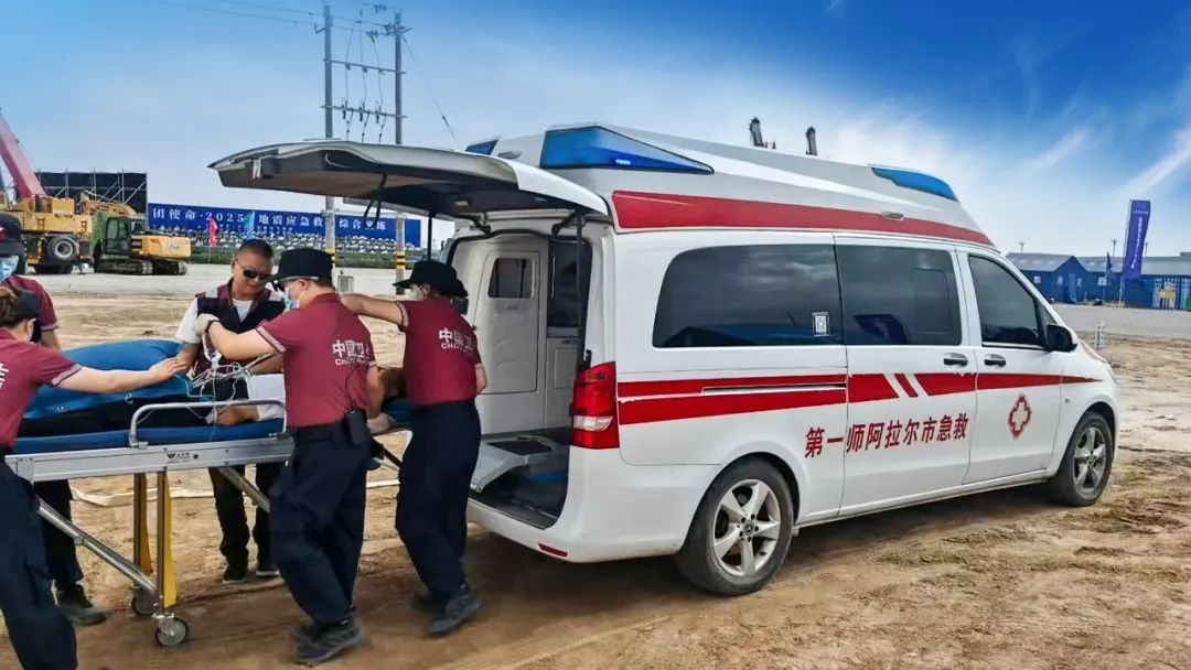 紧贴实战 立体保障！永利皇宫官网应急与医疗救援整体解决方案参演“兵团使命· 2025”